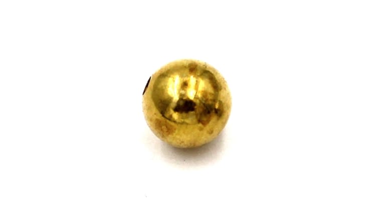 Big Daddy Solid Brass Beads - Gold