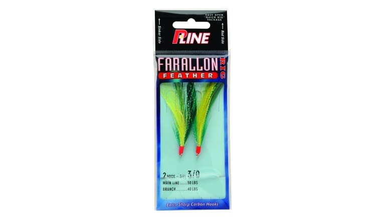 P-Line Farallon Feather - Green Chartreuse