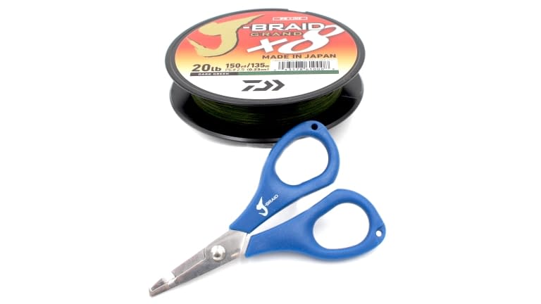 Daiwa J Braid 8X Grand With Free Scissors