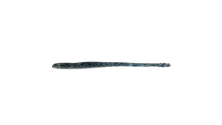 Keeper Custom Worms Straight Tail Worms - Salt and Pepper Blue Core