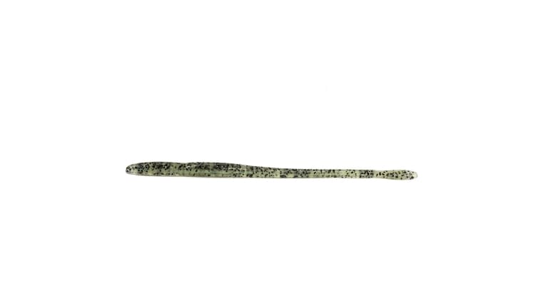 Keeper Custom Worms Straight Tail Worms - Salt and Pepper Green Core