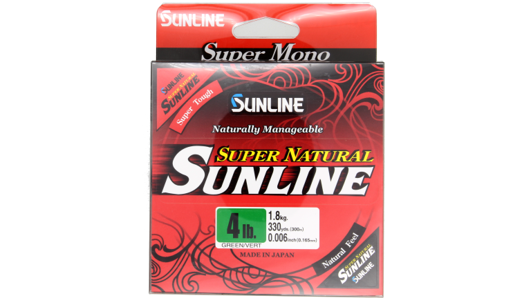Sunline Super Natural Monofilament 330yd - 63758782