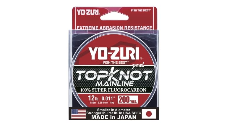 Yo-Zuri Top Knot 200yd - TKML12LBNCL200YD